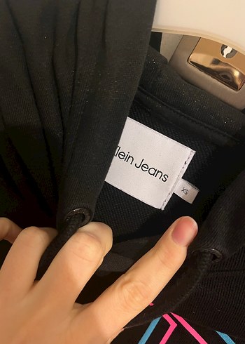 Siyah, Baskılı, Fermuarlı Kadın Sweatshirt - Görsel 2