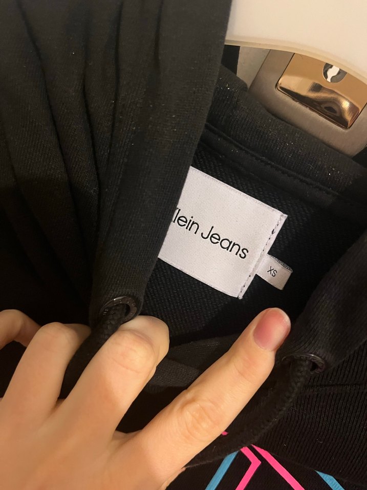 Siyah, Baskılı, Fermuarlı Kadın Sweatshirt - Görsel 2