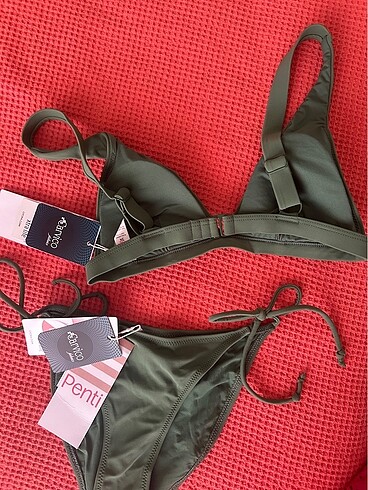 Penti Penti bikini yeşil alt üst 34