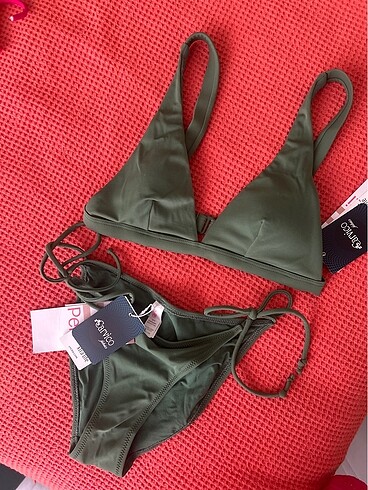 Penti bikini yeşil alt üst 34