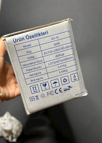 Bej Vakumlu Poşet Ağzı Kapatıcı - Görsel 4