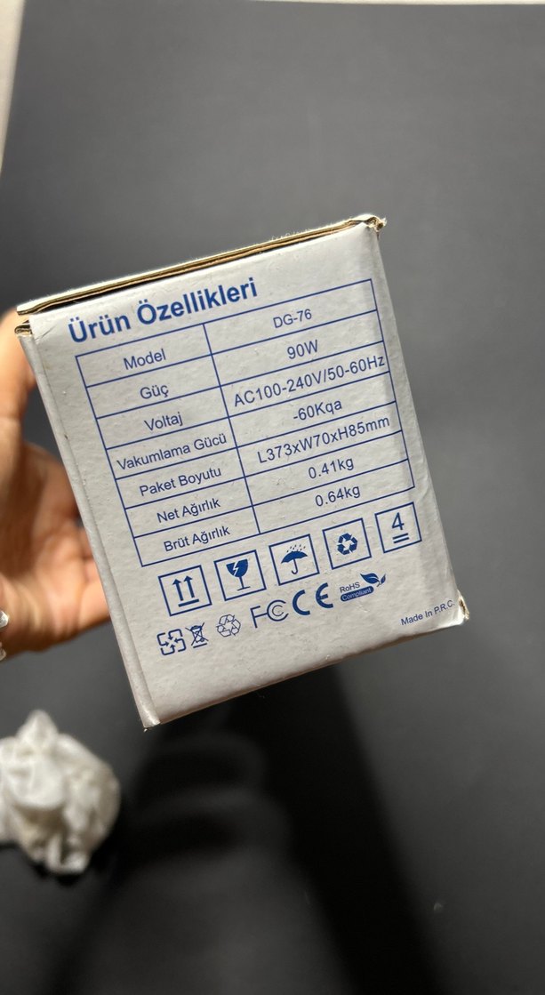 Bej Vakumlu Poşet Ağzı Kapatıcı - Görsel 4