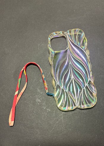 Renkli Püsküllü Telefon Kılıfı 14 ıphone - Görsel 2