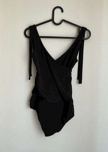 Çıtçıtlı Siyah Body - Görsel 2