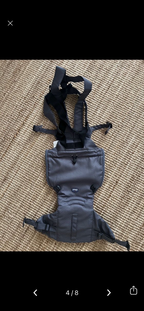 Gri Chicco Bebek Taşıyıcı - Görsel 4