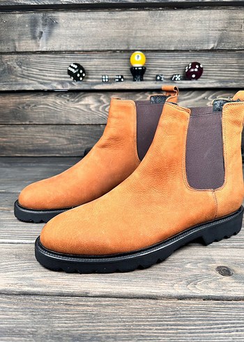 Erkek Süet Kahverengi Chelsea Bot - Görsel 2