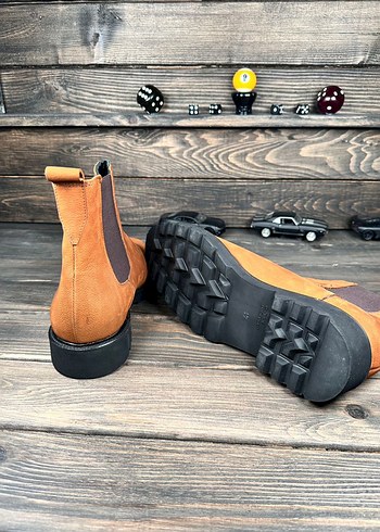 Erkek Süet Kahverengi Chelsea Bot - Görsel 3