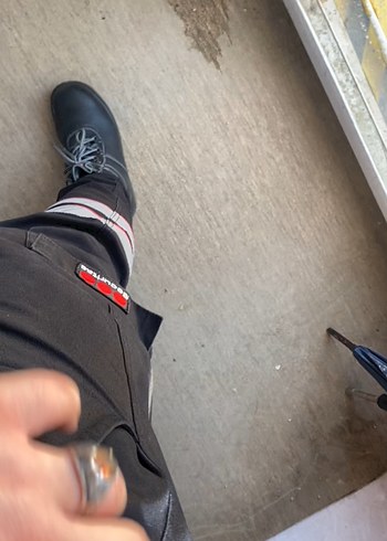 Antistatik Kargo cepli sıfır iş pantolonları - Görsel 3