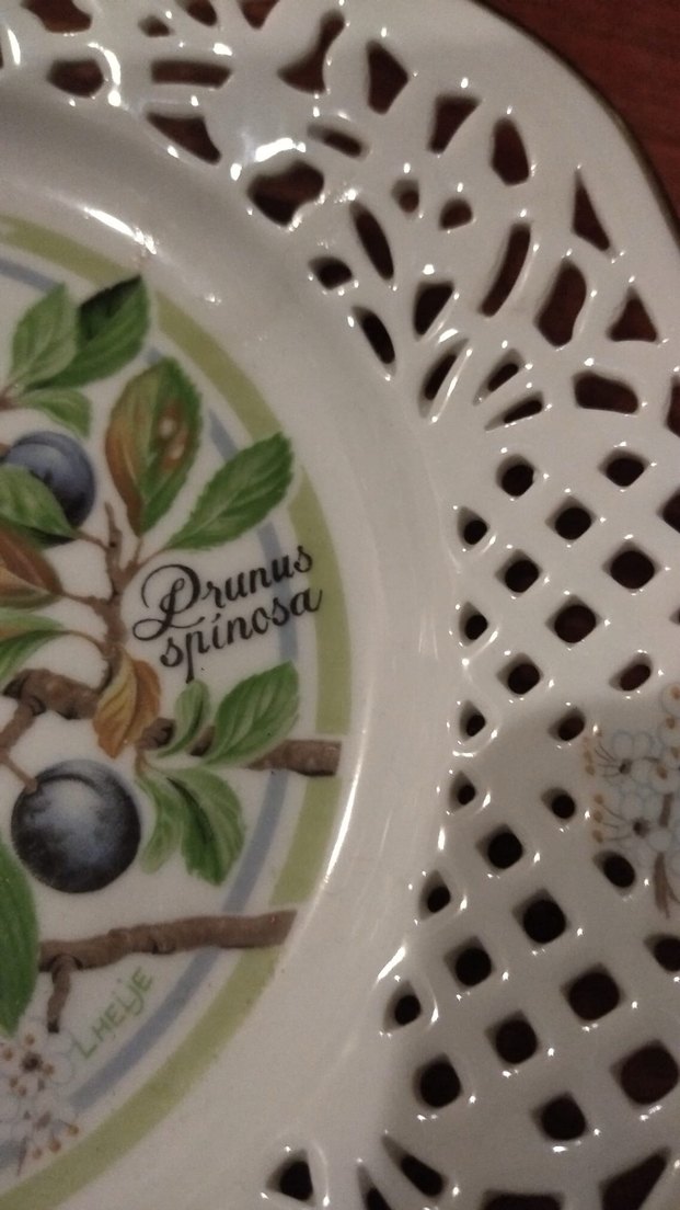 Vintage yurtdışı tabak - Görsel 4