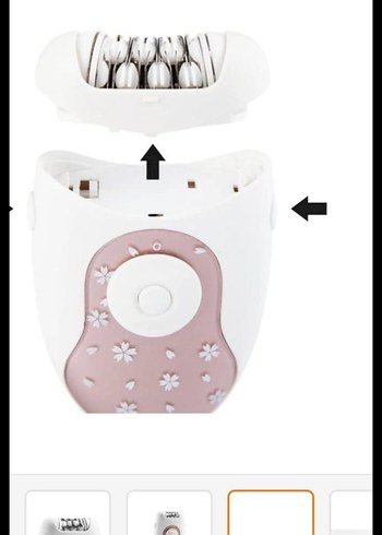 18 Cımbızlı Pembe Epilatör - Görsel 2