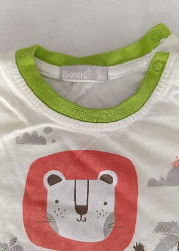 Yeşil Baskılı Pamuklu Çocuk Uyku Tulumu - Görsel 2