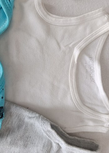 Bebek Erkek Kısa Kollu Pamuklu Body Seti - Görsel 5