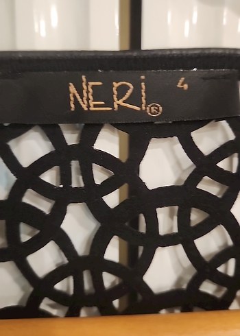 Deri Dantel Detaylı Siyah Kadın Yelek - Görsel 3