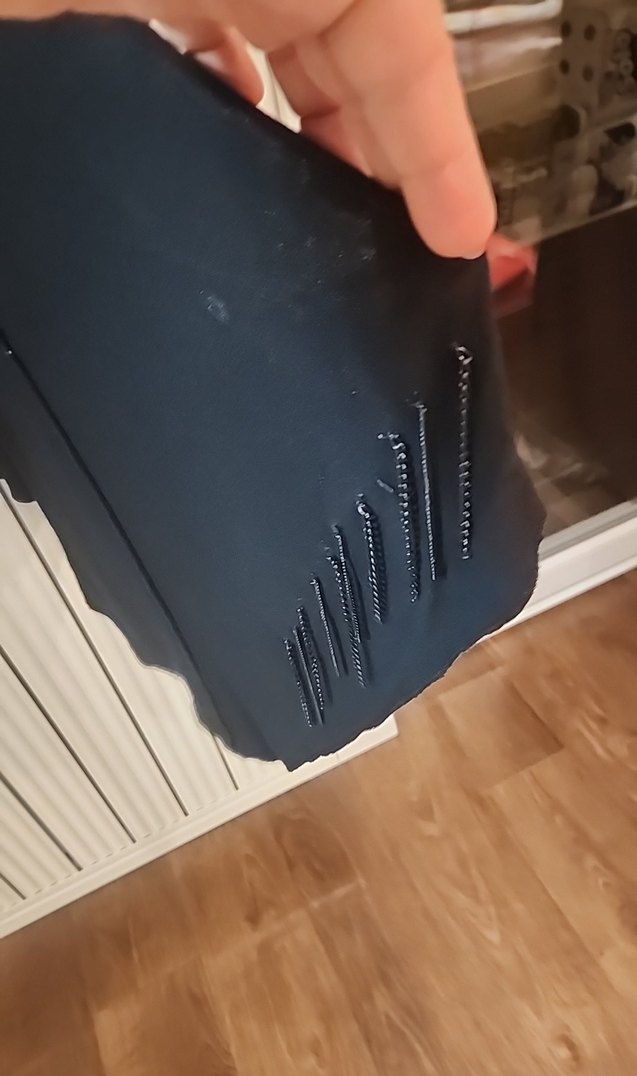 Deri Dantel Detaylı Siyah Kadın Yelek - Görsel 4