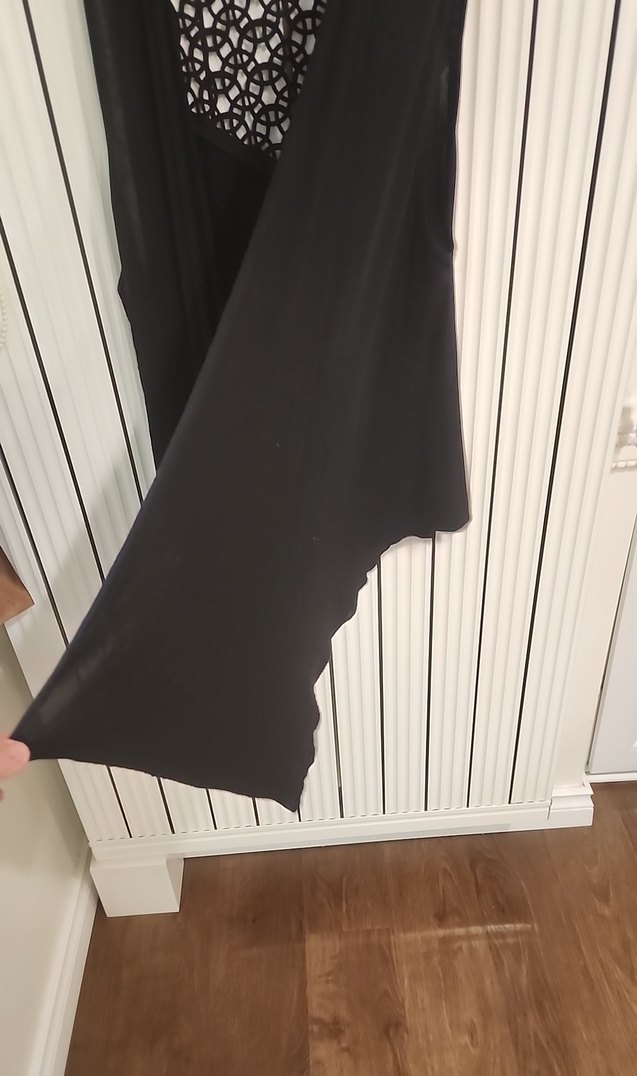 Deri Dantel Detaylı Siyah Kadın Yelek - Görsel 5