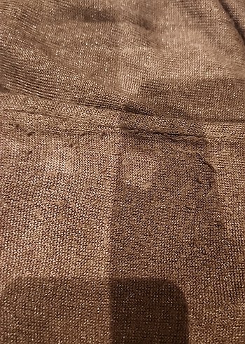 Düğmeli Kahverengi Midi Kadın Hırka - Görsel 9