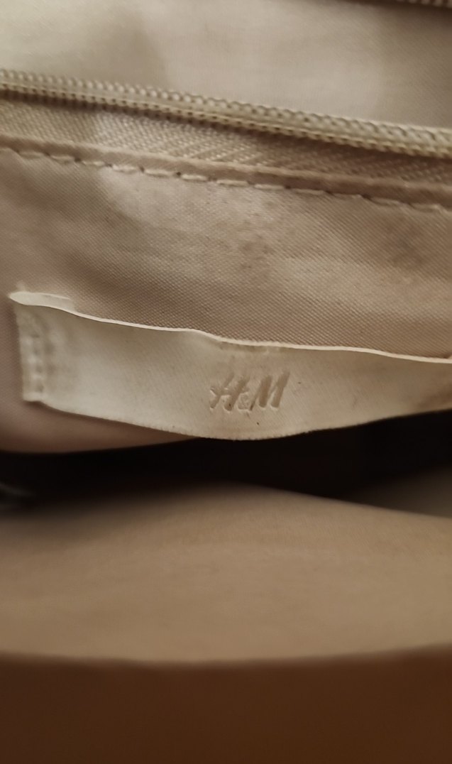 Bej Zincir Detaylı Suni Süet Suni Deri Kadın Çanta - Görsel 3