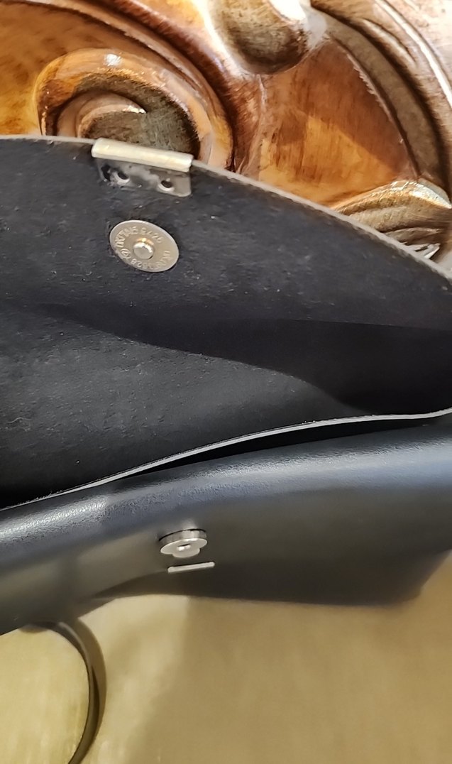 Siyah Suni Deri Kadın Çantası - Zara - Görsel 5