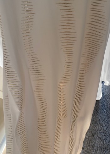 Bohem Tarz Beyaz Hamile Midi Tunik - Görsel 5