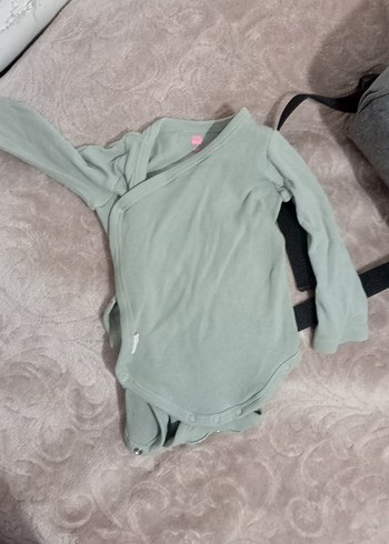 Beyaz Düz bebek yorgan - Görsel 3