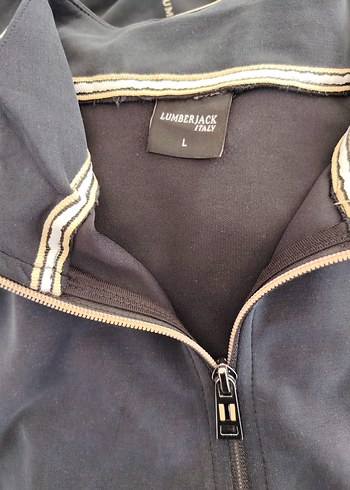 Siyah Lumberjack Erkek Eşofman Üstü - Görsel 5