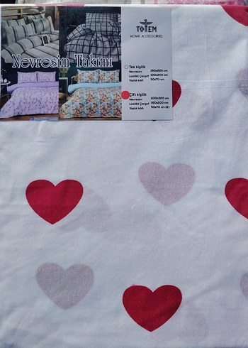 PAMUK Çift Kişilik Lastikli Nevresim Takımı - Görsel 2