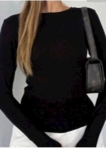 Kadın Uzun Kollu İnce Body - Görsel 10