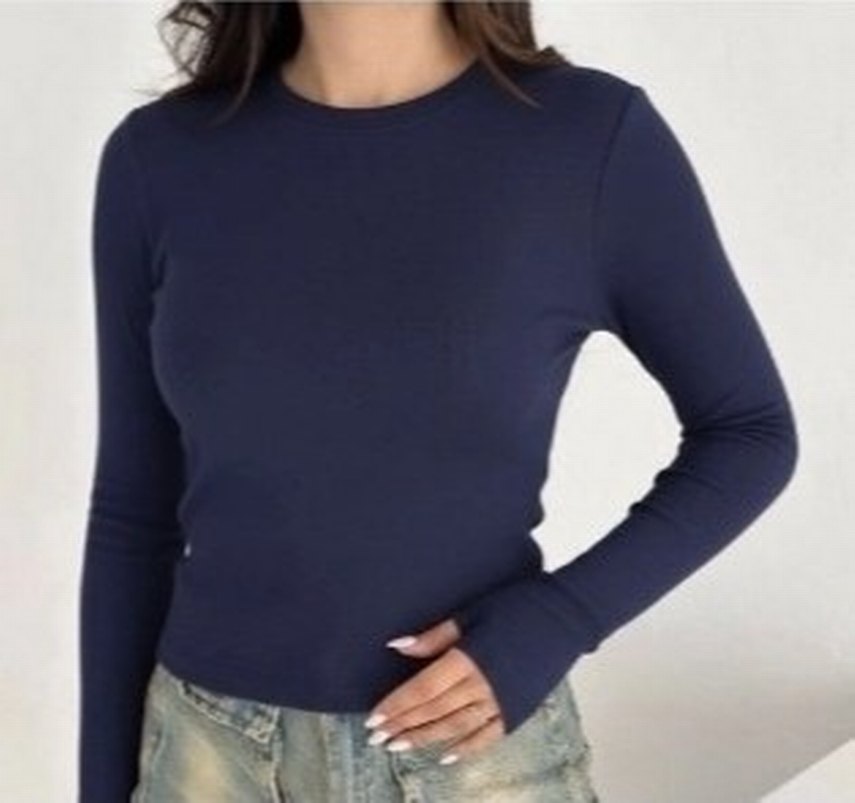 Kadın Uzun Kollu İnce Body - Görsel 2