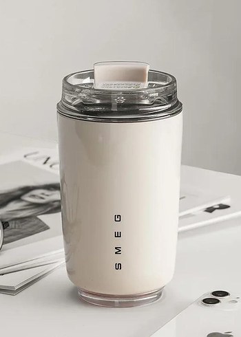 Smeg Beyaz Termos - Görsel 3