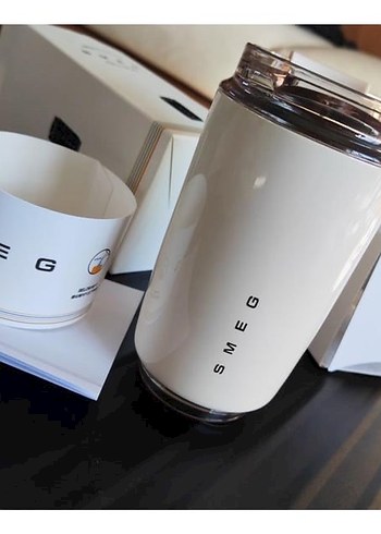 Smeg Beyaz Termos - Görsel 2