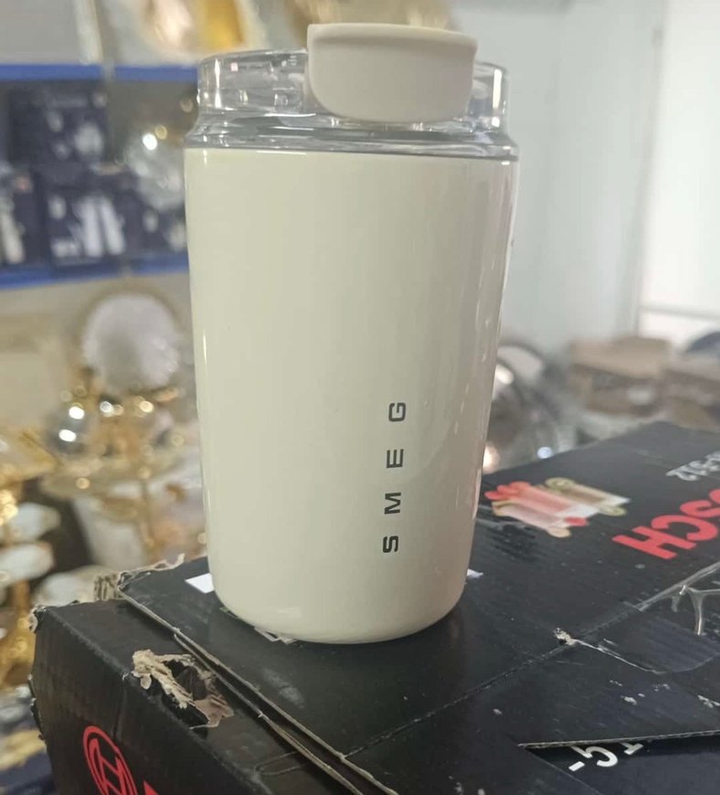 Mor Smeg Wall Mug Termos - Görsel 3