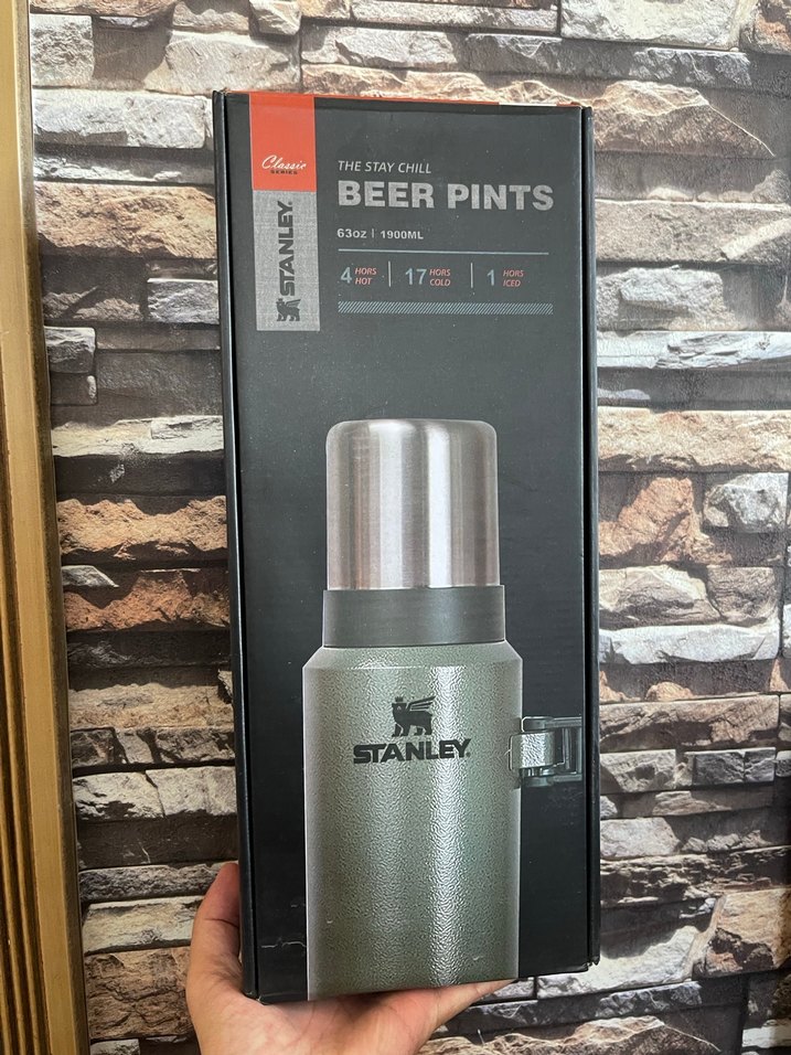 Stanley Parlak Haki Termos 1900ML - Görsel 2