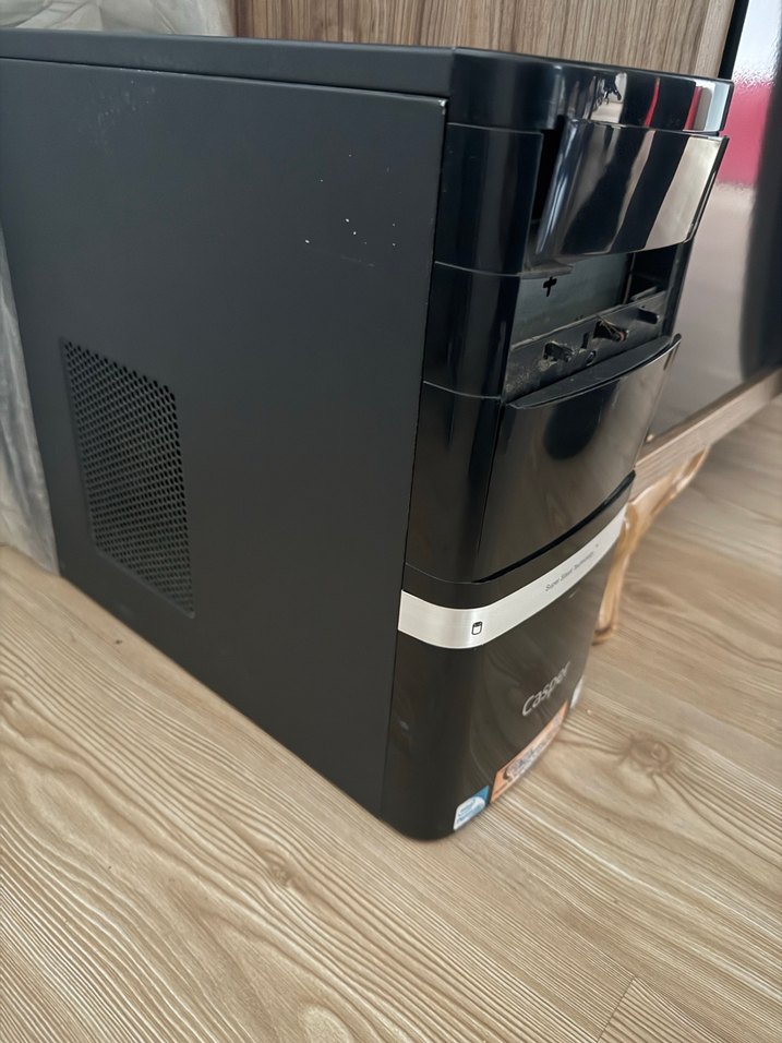 Casper Siyah Masaüstü Bilgisayar Kasası - Görsel 2