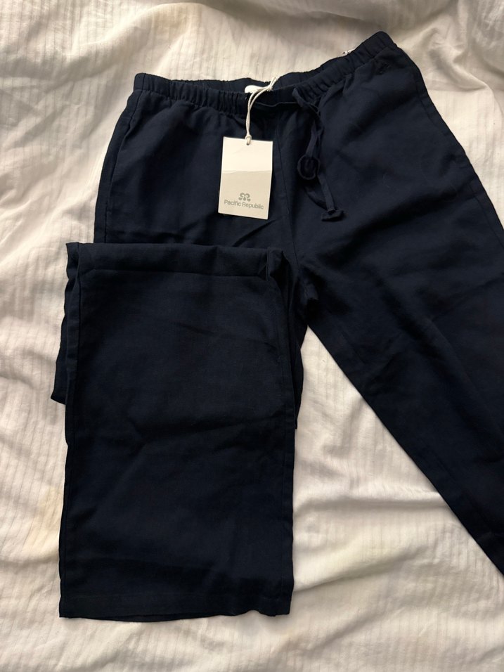 Keten Pantolon - Görsel 3