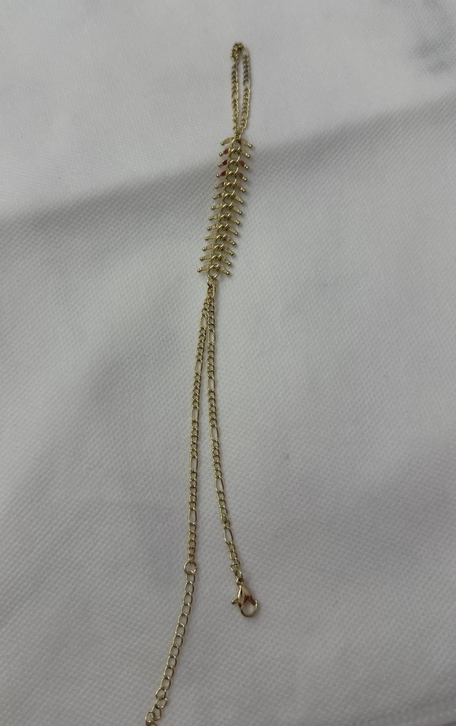 Altın Renkli Kadın El Zinciri - Görsel 2