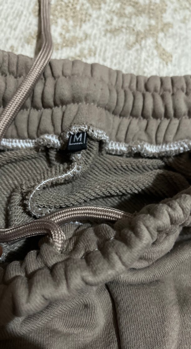 Gri Rahat Kesim Kadın Eşofman Altı - Görsel 2