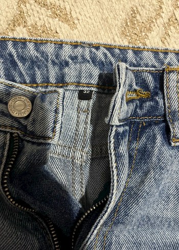 Gri Midi Boy Kadın Denim Pantolon - Görsel 2