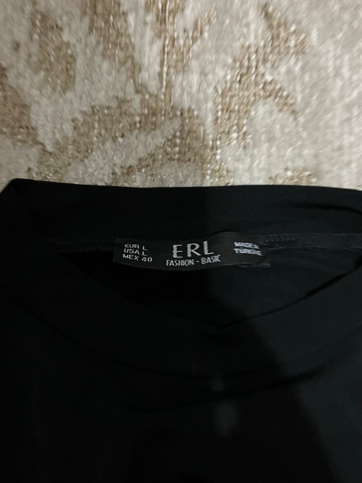 Uzun Kollu Siyah Gotik Drapeli Elbise - Görsel 2