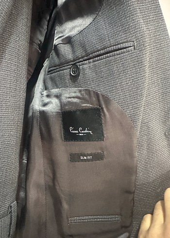 Pierre Cardin Gri Erkek Düz Kesim Takım Elbise - Görsel 5