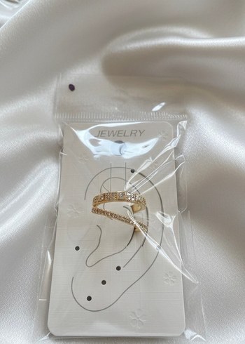 Mini Beyaz Payetli Sokak Stili Küpeler - Görsel 2