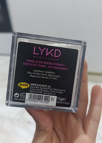 LYKD Transparan Pudra 15g - Görsel 4