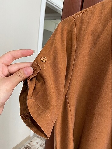 Gömlek Elbise - Görsel 5