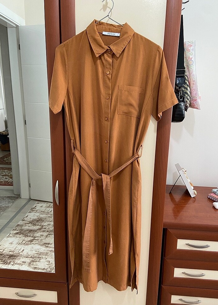 Gömlek Elbise - Görsel 2