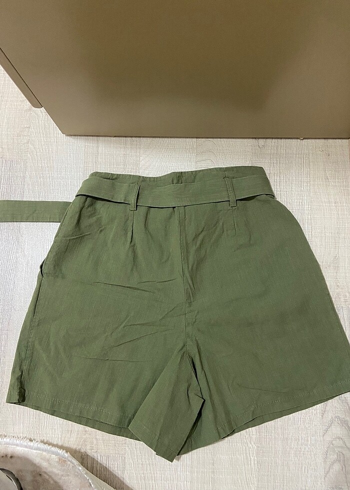 Keten Şort - Görsel 2