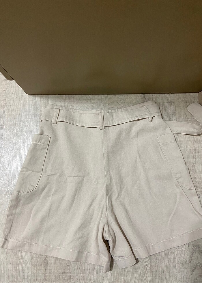 Keten Şort - Görsel 2