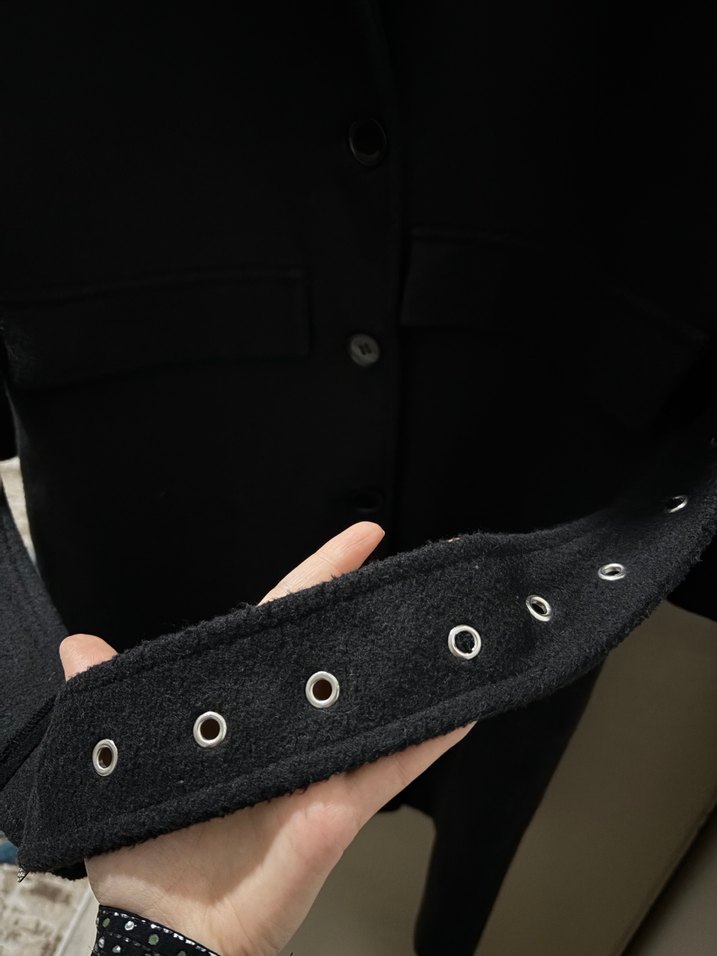 Siyah Kemerli Uzun Kaban - Görsel 4