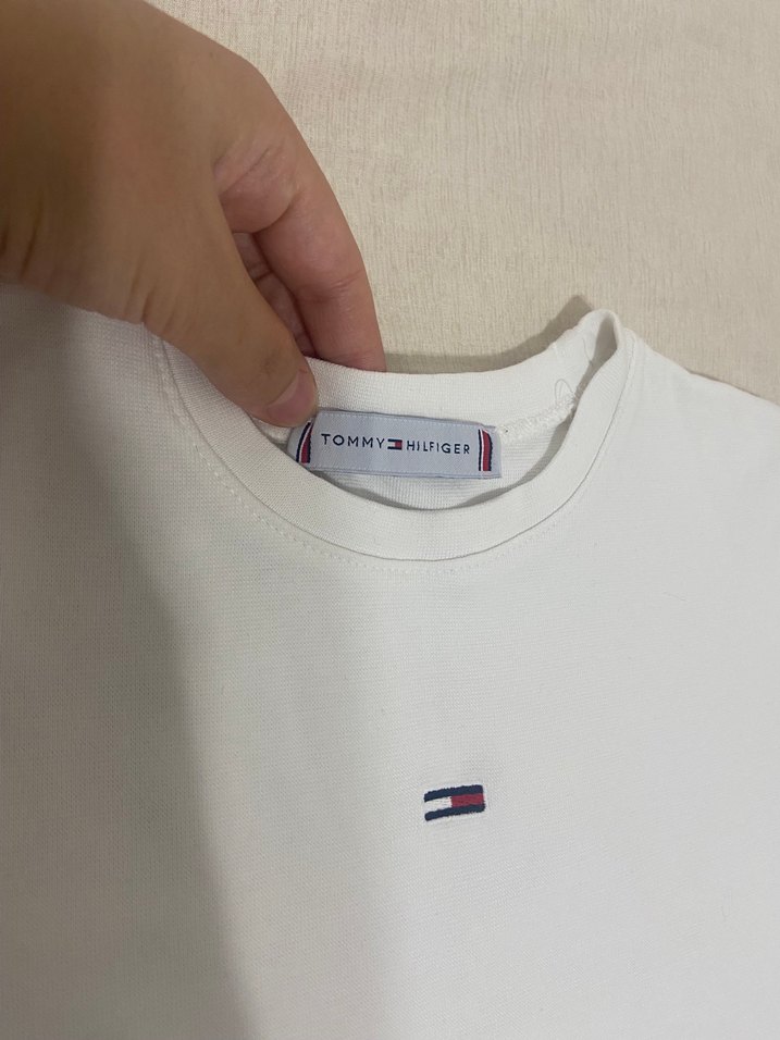 Beyaz Basic Crop - Görsel 5