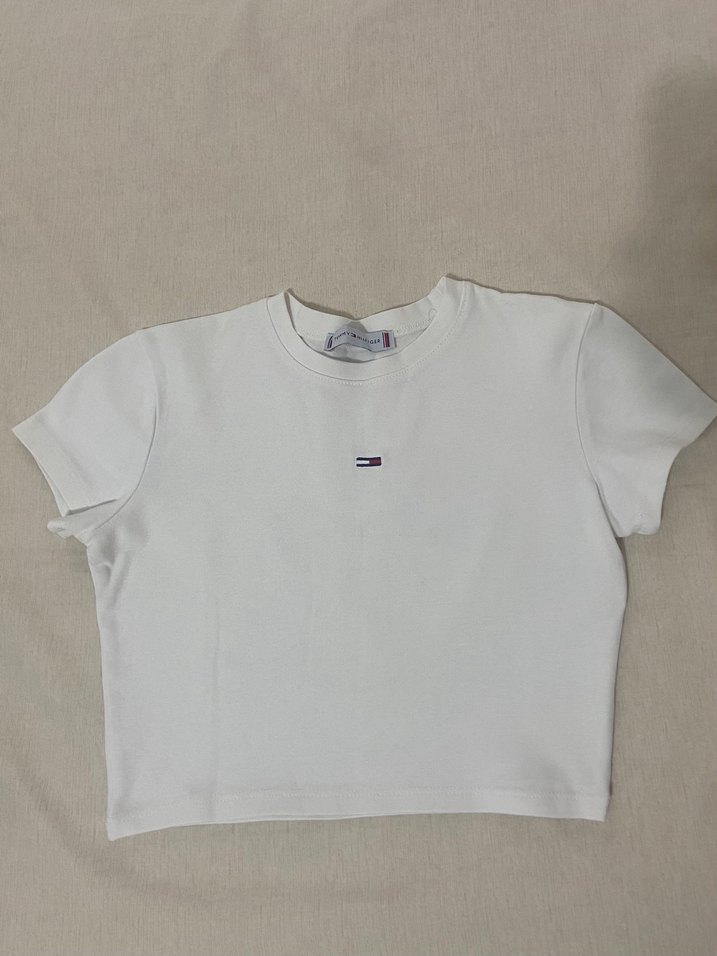 Beyaz Basic Crop - Görsel 3