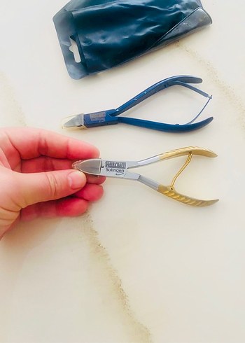 Solingen Cobalt Batık Tırnak Pensi Beyaz-Gri - Görsel 2