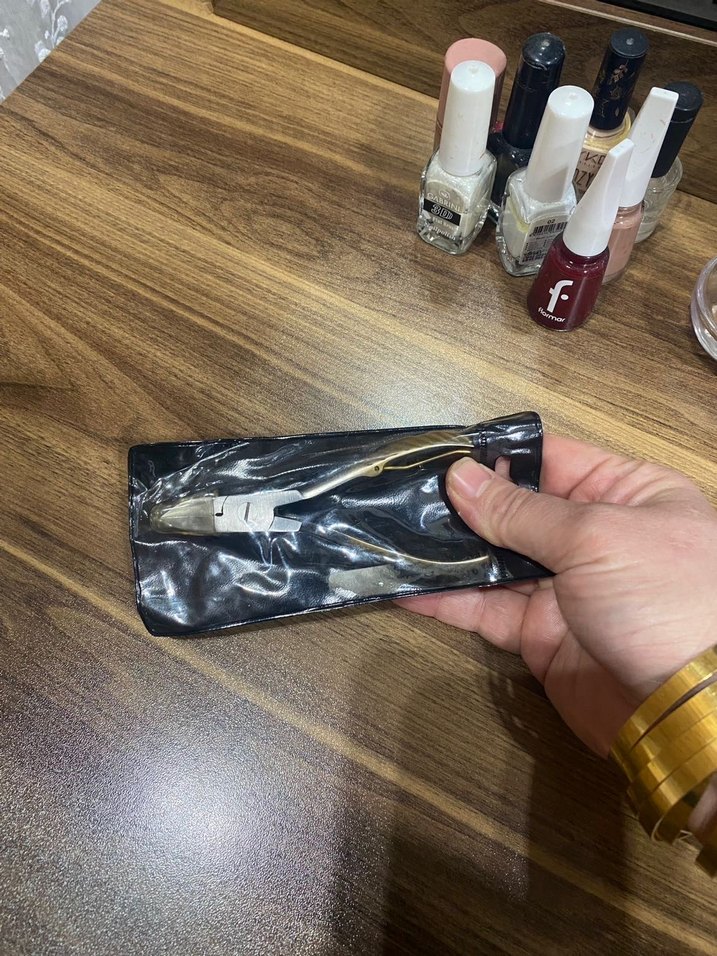 Solingen Cobalt Batık Tırnak Pensi Beyaz-Gri - Görsel 5